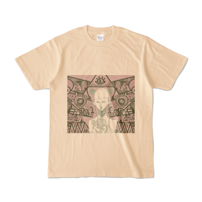 カラーTシャツ - S - ナチュラル (淡色)