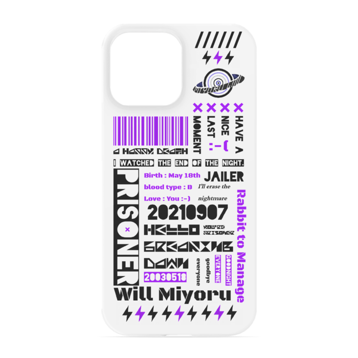 iPhoneケース - iPhone 13 Pro Max -(White)