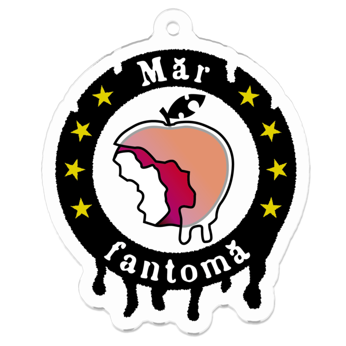 アクリルキーホルダー - 50 x 50 (mm)カラーver