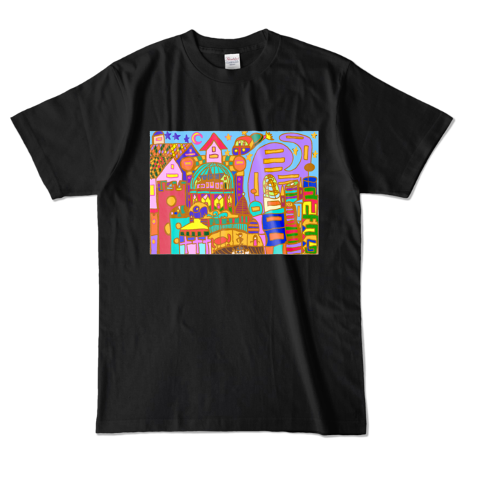 カラーTシャツ - L - ブラック (濃色)