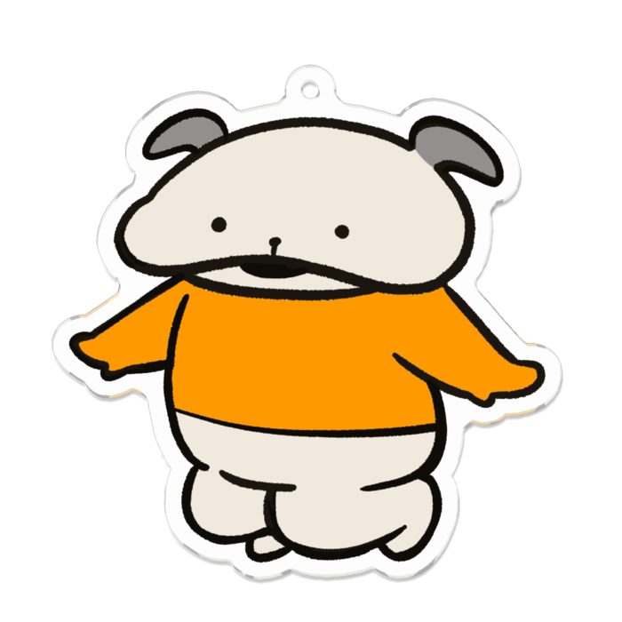 アクリルキーホルダー - 70 x 70 (mm)