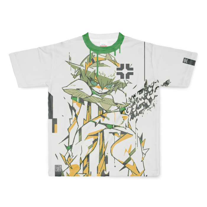 フルグラフィックTシャツ - L - 正面印刷のみ
