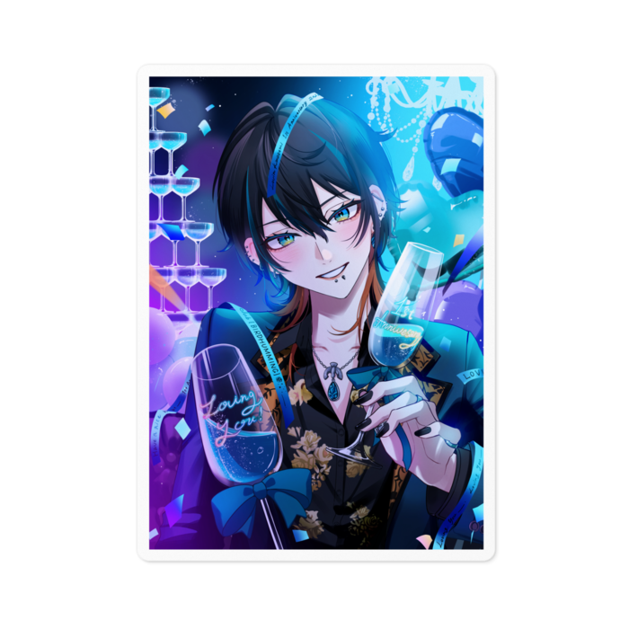 ステッカー - 100 x 100 (mm)