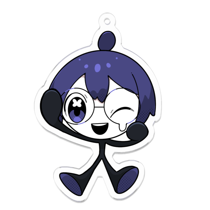 アクリルキーホルダー - 70 x 70 (mm)