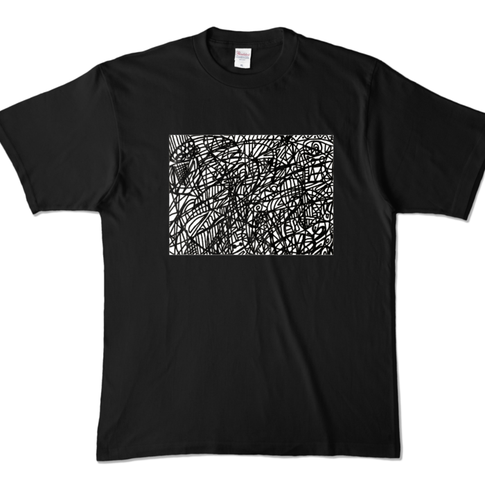 カラーTシャツ - XL - ブラック (濃色)