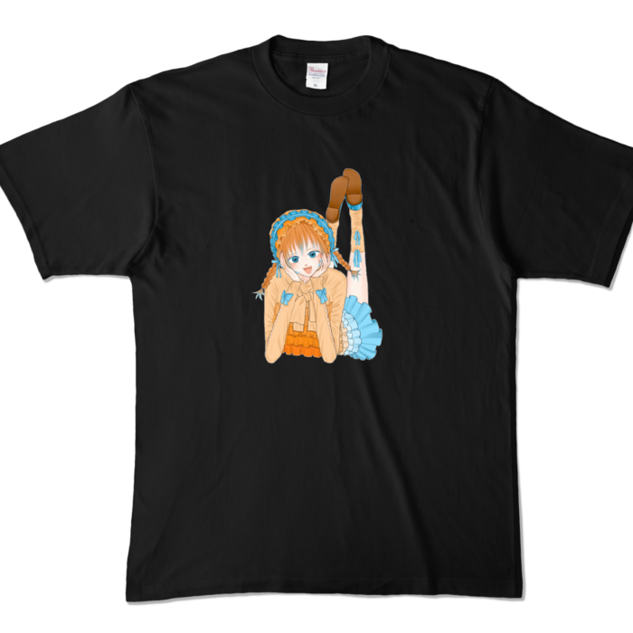 カラーTシャツ - XL - ブラック （濃色）