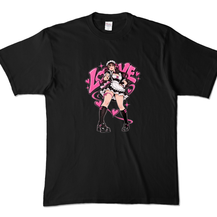カラーTシャツ - XL - ブラック （濃色）