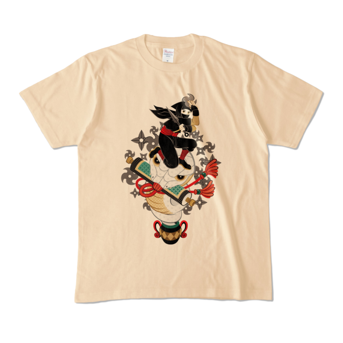 カラーTシャツ - M - ナチュラル