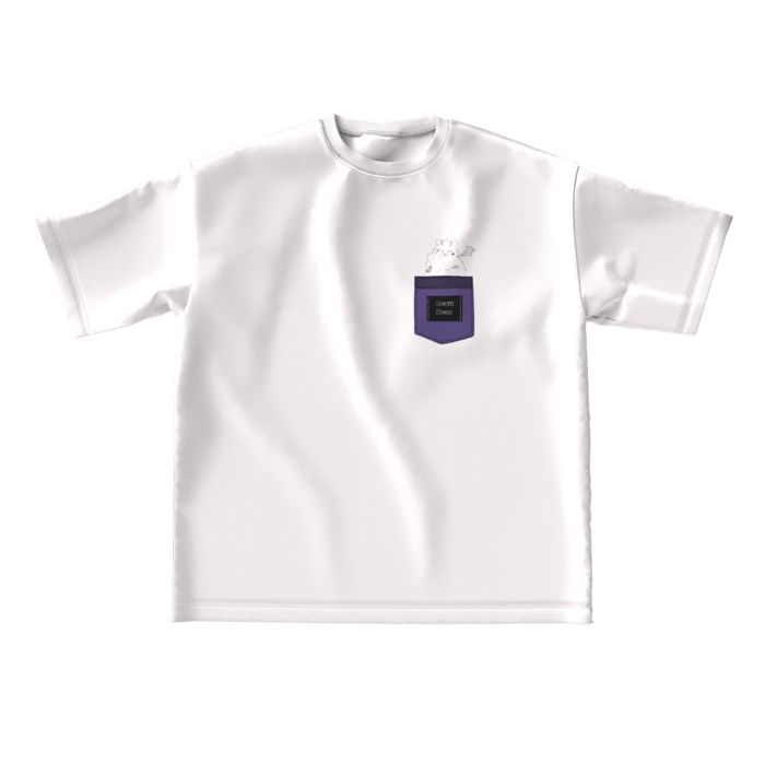 ビッグシルエットTシャツ - L - 両面