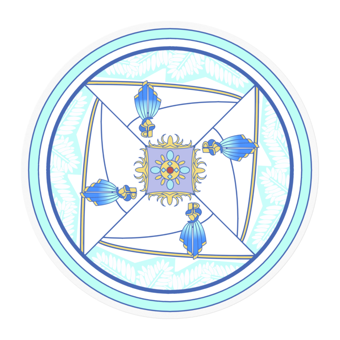 ステッカー - 100 x 100 (mm)