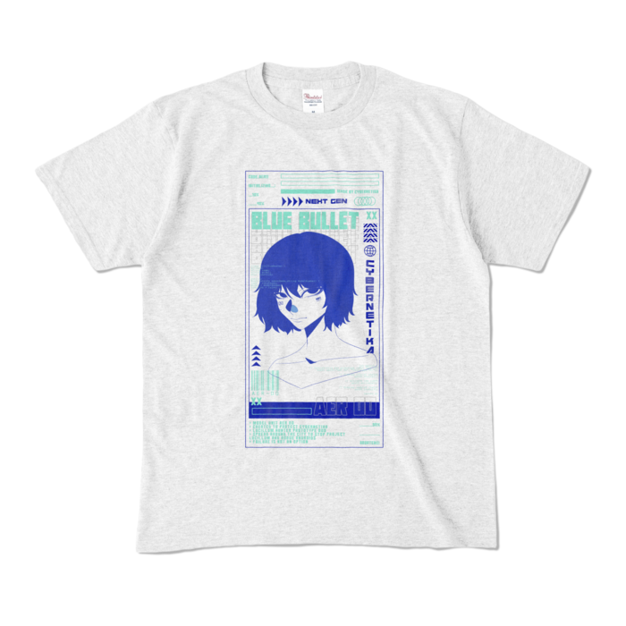 カラーTシャツ - M - アッシュ (淡色)