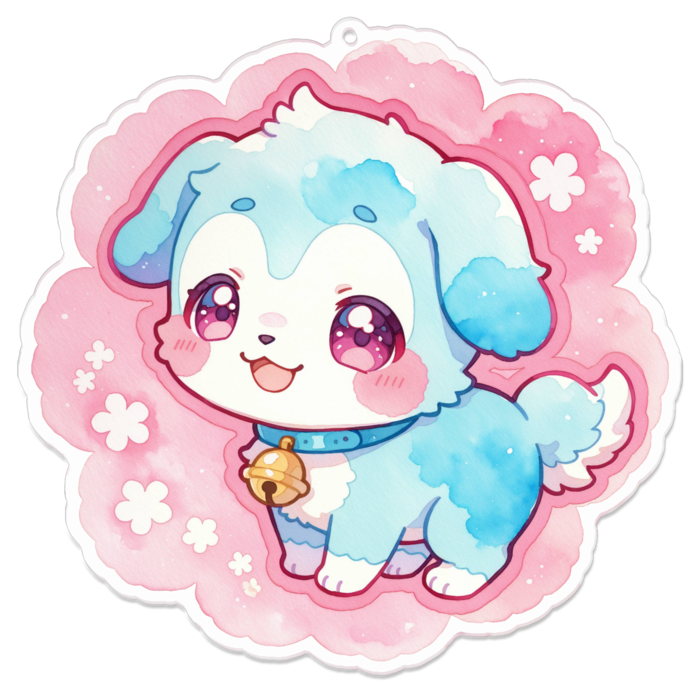 アクリルキーホルダー - 100 x 100 (mm)