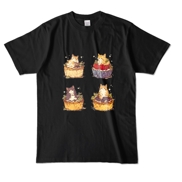カラーTシャツ - L - ブラック (濃色)