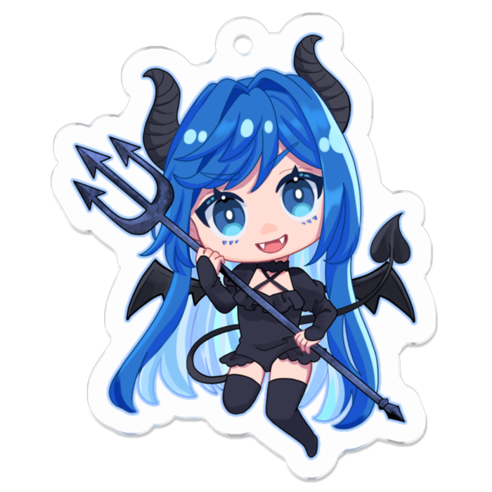 アクリルキーホルダー - 50 x 50 (mm) - AO