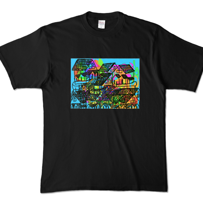 カラーTシャツ - XL - ブラック (濃色)