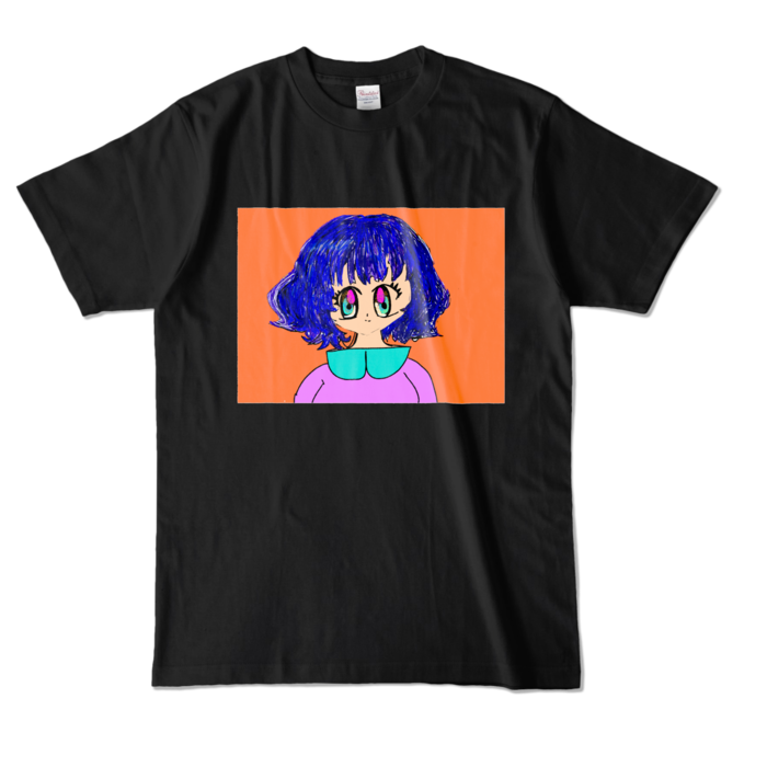 カラーTシャツ - L - ブラック (濃色)