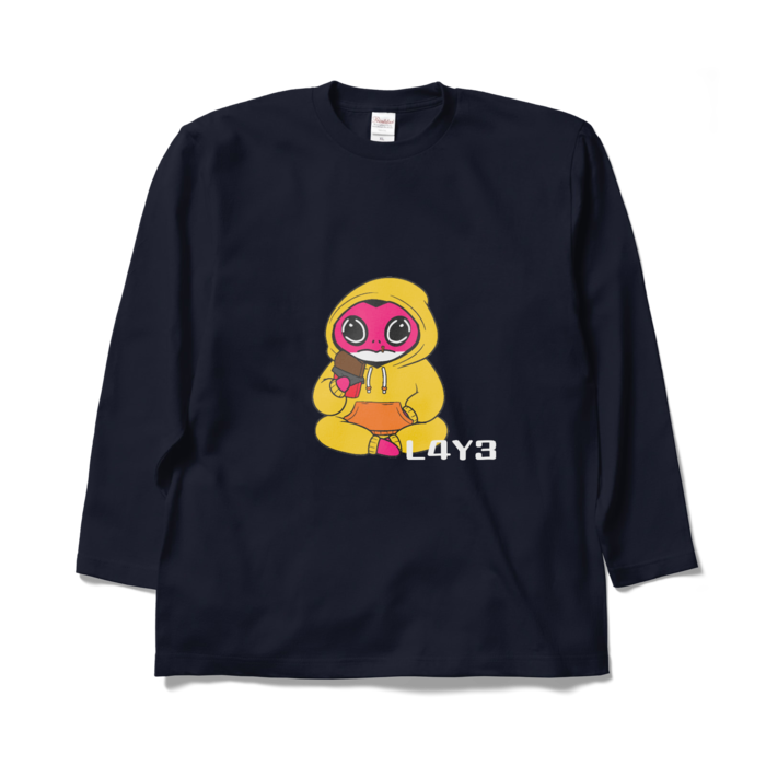 ロングスリーブTシャツ - XL - ネイビー