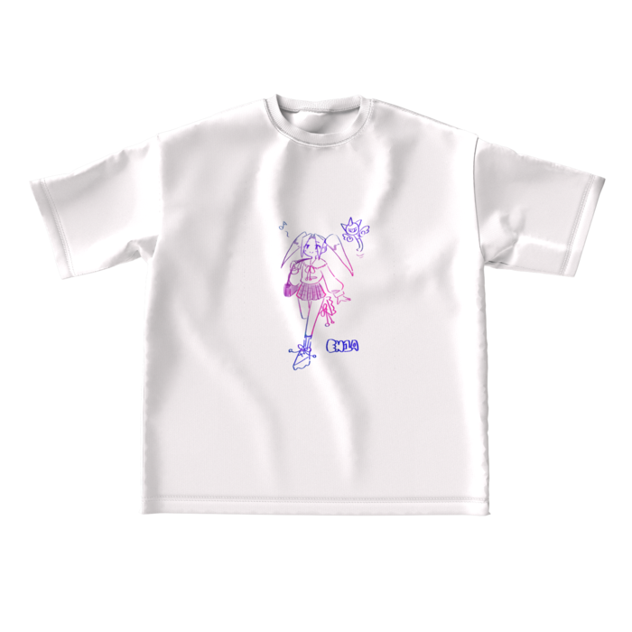 ビッグシルエットTシャツ - L - 正面