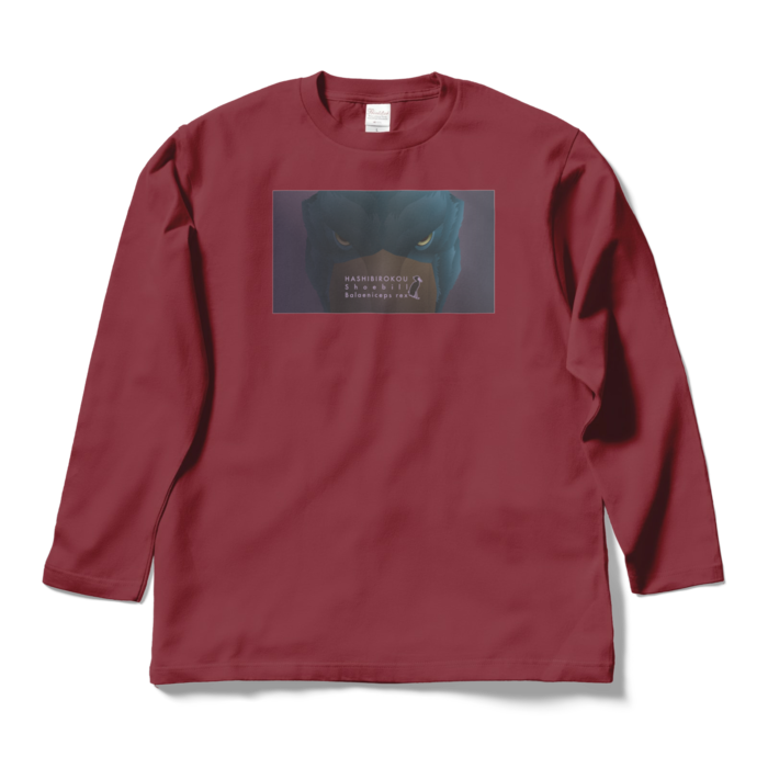 ロングスリーブTシャツ - L - バーガンディ