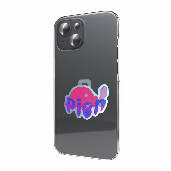 オーロラスマホステッカー - 縦