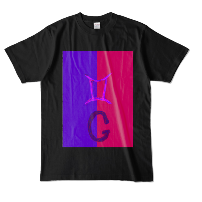 カラーTシャツ - L - ブラック (濃色)