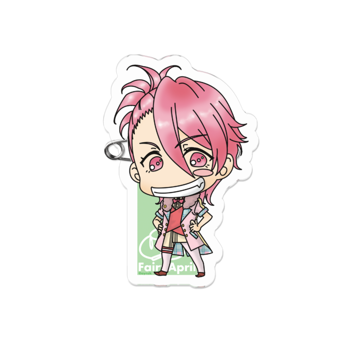 アクリルバッジ - 50 x 50 (mm)