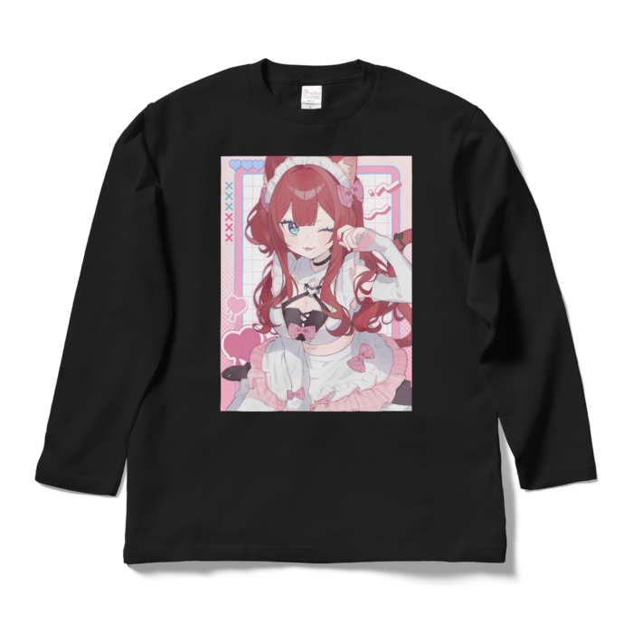 ロングスリーブTシャツ - L - ブラック