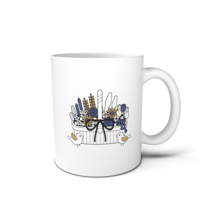 マグカップA　白色（ホワイト）