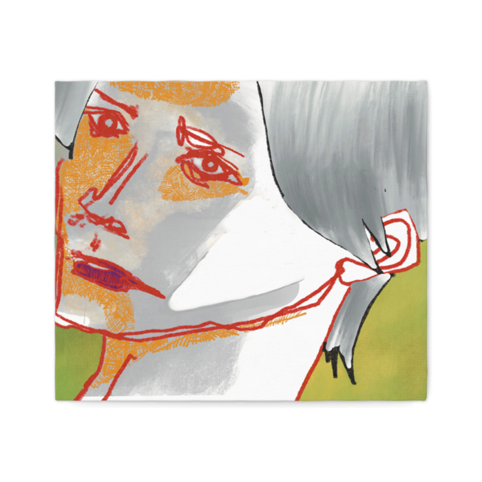 色違いの女性画 f