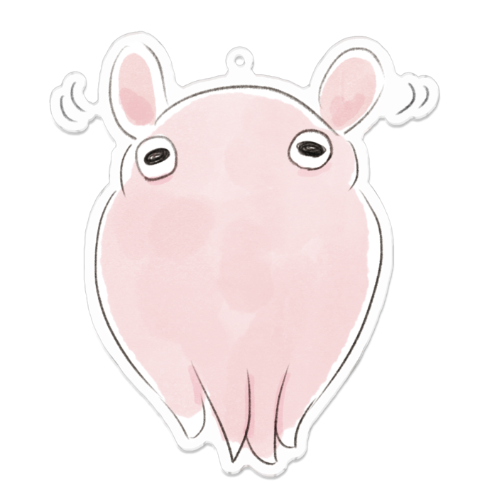 アクリルキーホルダー - 100 x 100 (mm)