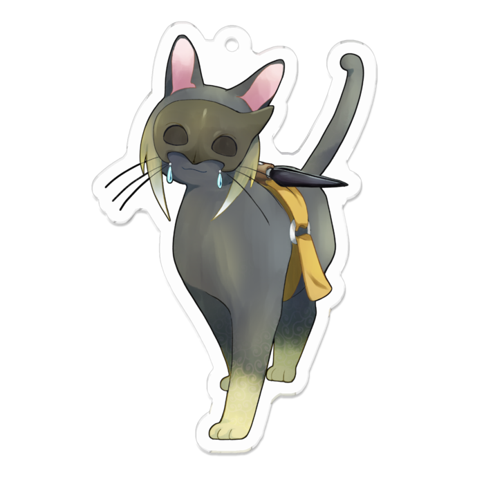 アクリルキーホルダー - 70 x 70 (mm)