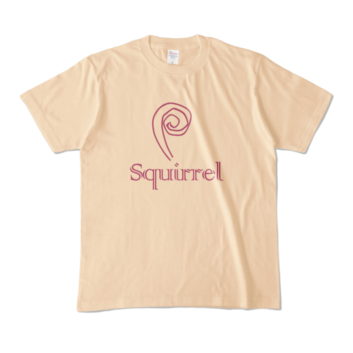 Squirrel Tシャツ - M - ナチュラル (淡色)