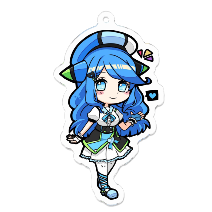 アクリルキーホルダー - 70 x 70 (mm)