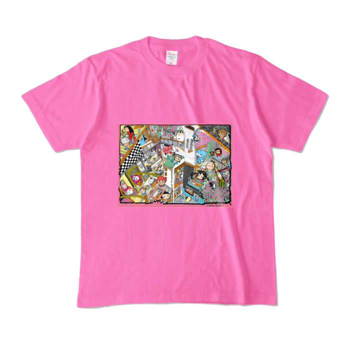 カラーTシャツ - M - ピンク (濃色)