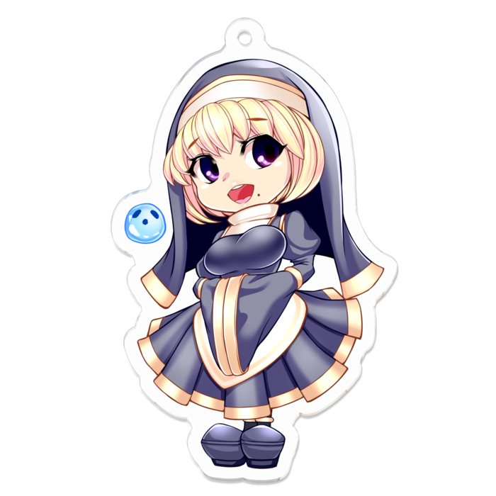 アクリルキーホルダー - 70 x 70 (mm)