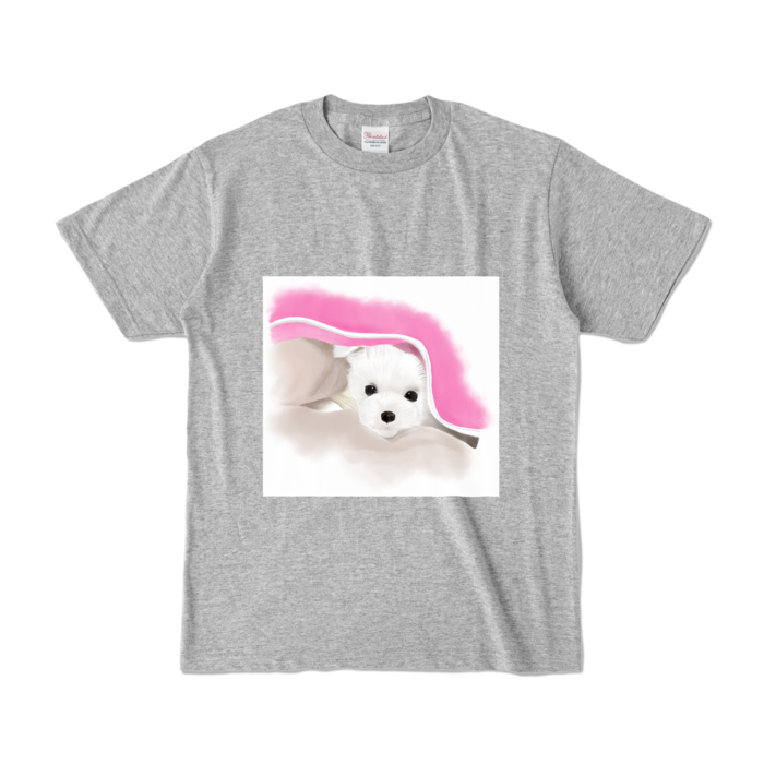 カラーTシャツ - S - 杢グレー (濃色)
