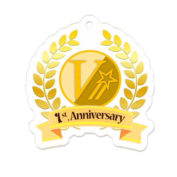 アクリルキーホルダー - 50 x 50 (mm)