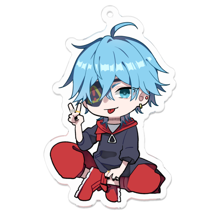 アクリルキーホルダー - 70 x 70 (mm)