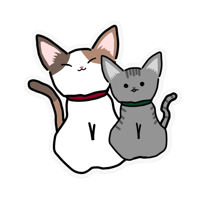 ステッカー - 100 x 100 (mm)