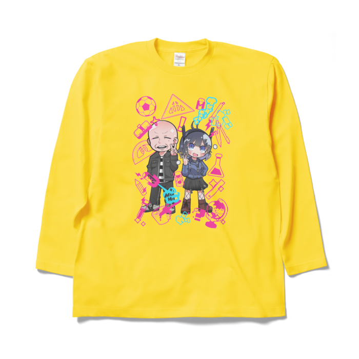 ロングスリーブTシャツ - XL - イエロー