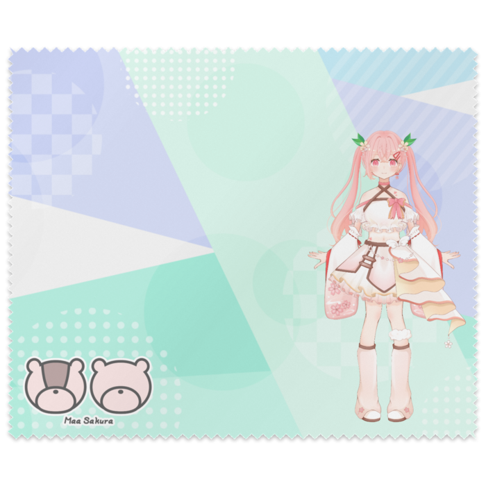 メガネ拭き②少しカラフル