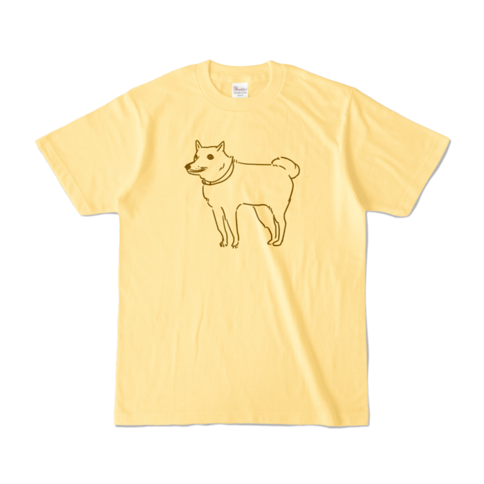 カラーTシャツ - S - ライトイエロー (淡色)