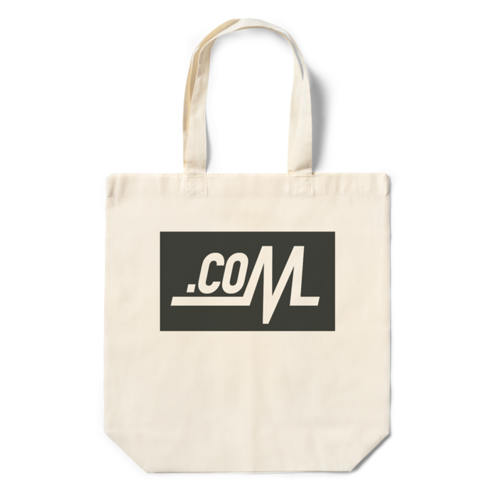 ドトコムエコバッグ 名なし黒背景）- 360×370×110(mm)(2)