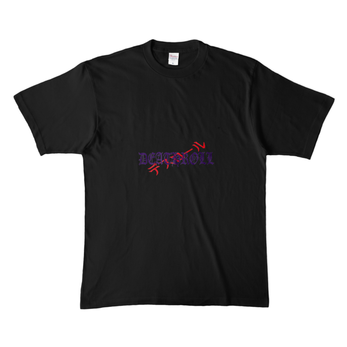 カラーTシャツ(濃色) - XL - ブラック