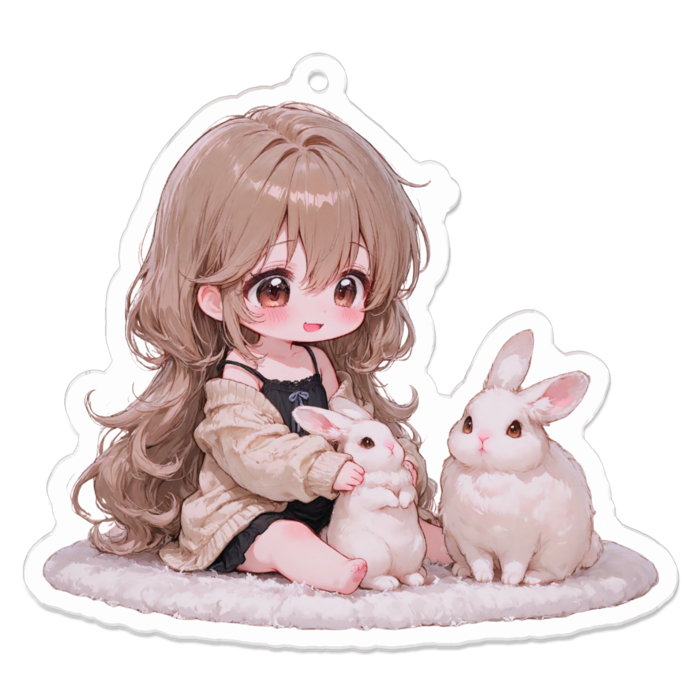 きょうことうさぎ(大)