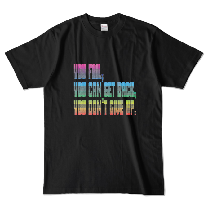カラーTシャツ - L - ブラック (濃色)
