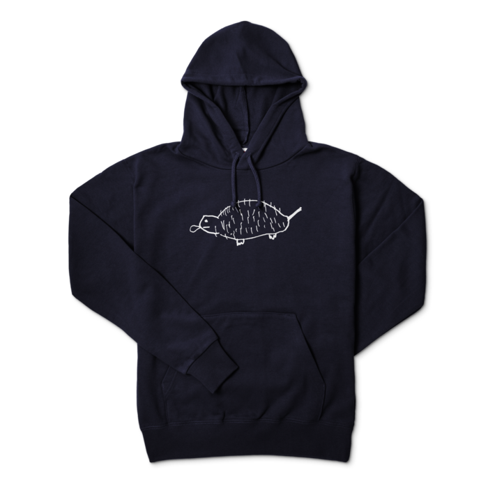 パーカー - L - ネイビー