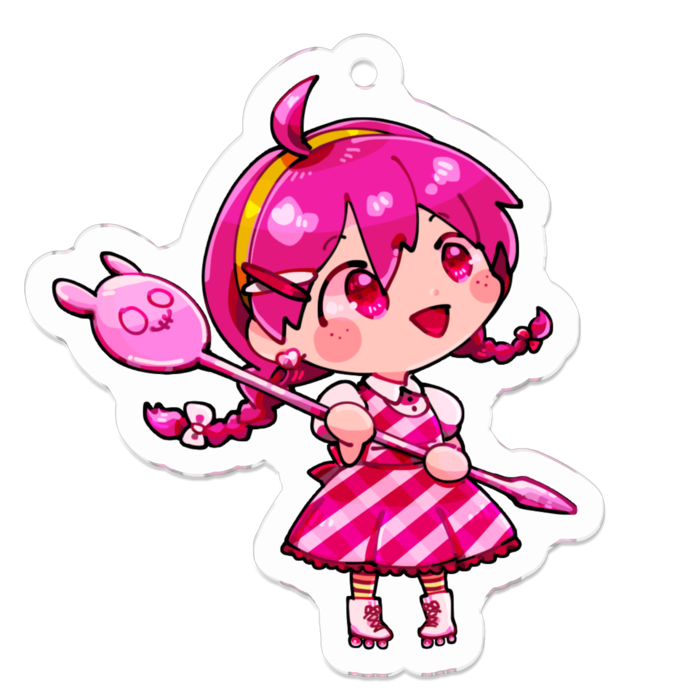 となりアクキー ウエイトレス みつあみ Chakio Shop Booth