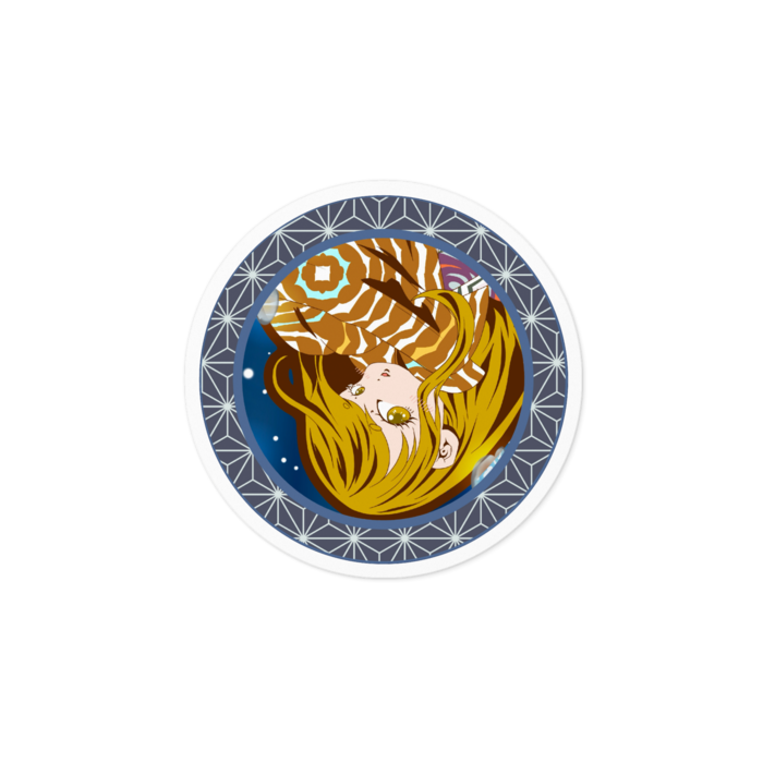 ステッカー - 100 x 100 (mm)