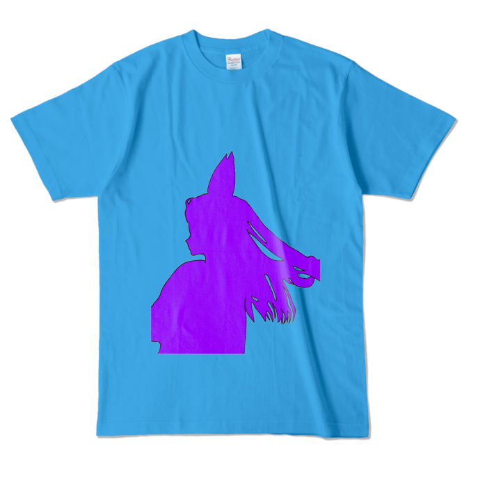 カラーTシャツ - L - ターコイズ (濃色)